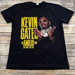NWOT Kevin Gates “The Amilio Tour” 2025 Concert T Shirt